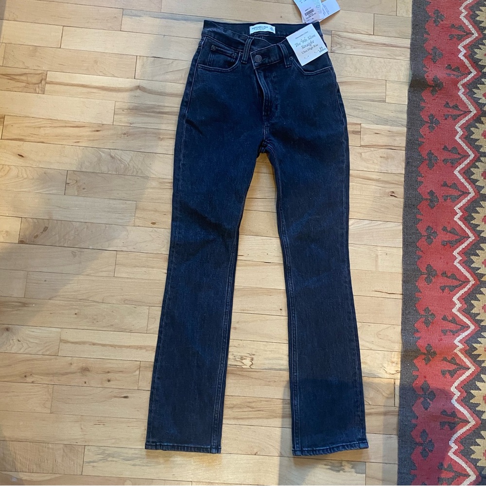 Abercrombie & Fitch Charcoal Slim Jeans